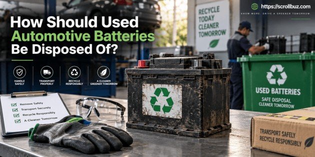 Automotive Batteries Are an Example of Which Hazard Class? 3 How Should Used Automotive Batteries Be Disposed Of?