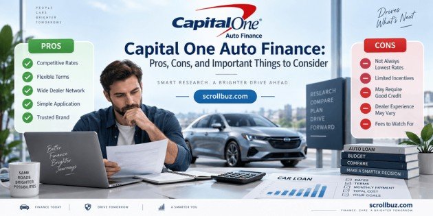Capital One Auto Finance: Pros, Cons, and Important Things to Consider