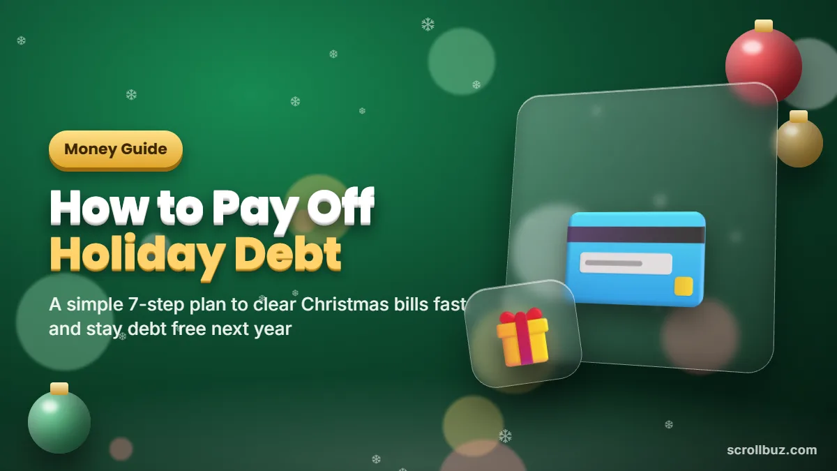 How to Pay Off Holiday Debt: A 7-Step Plan (With a Real Example)
