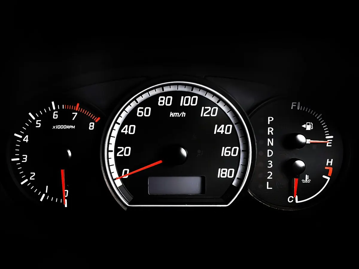 How Many Miles Is Too Many for a Used Car? A Realistic Buyer's Guide 2 Car instrument cluster showing the odometer used to check miles per year